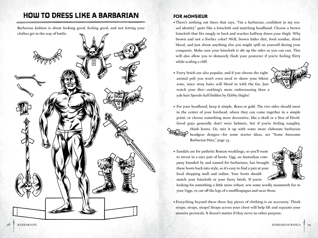 Barbarians Hardcover Book