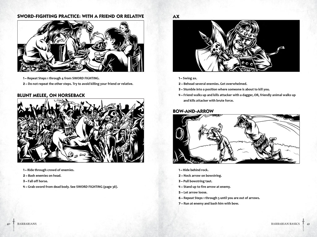 Barbarians Hardcover Book