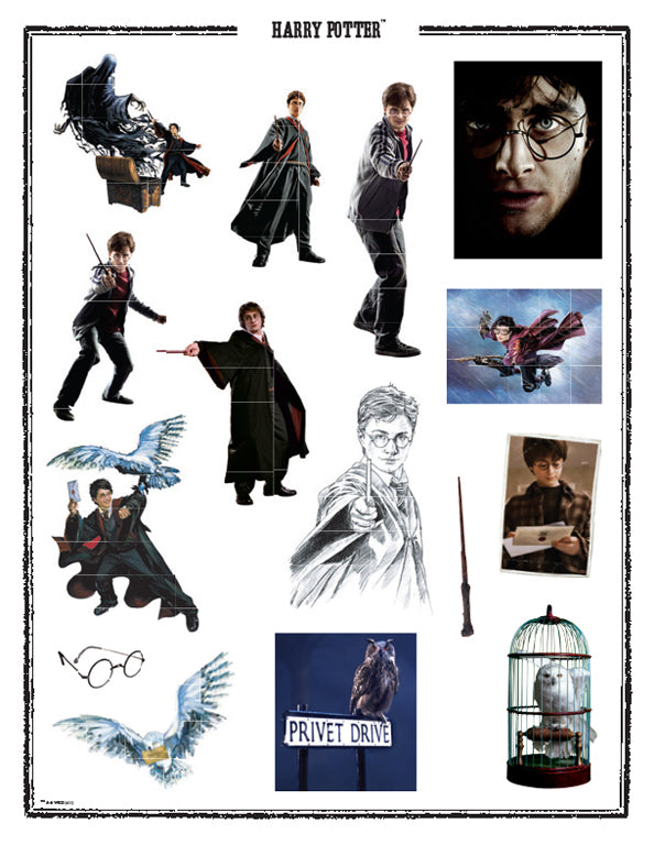 Harry Potter: A Sticker Collection Softcover Book