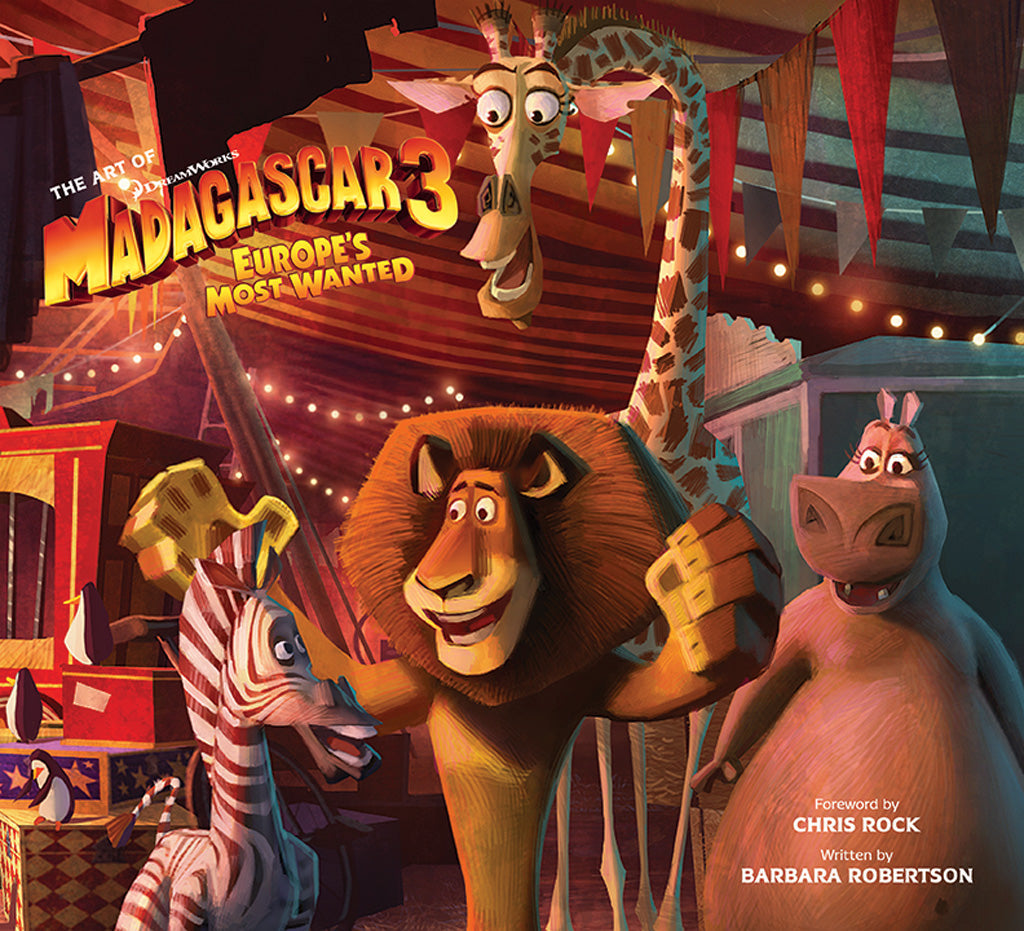 The Art of Madagascar 3 Hardcover Book