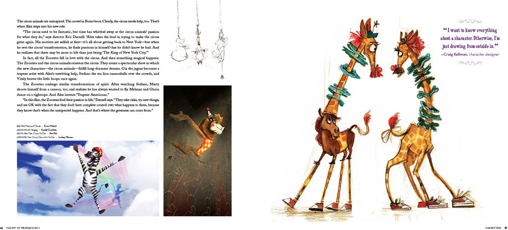 The Art of Madagascar 3 Hardcover Book