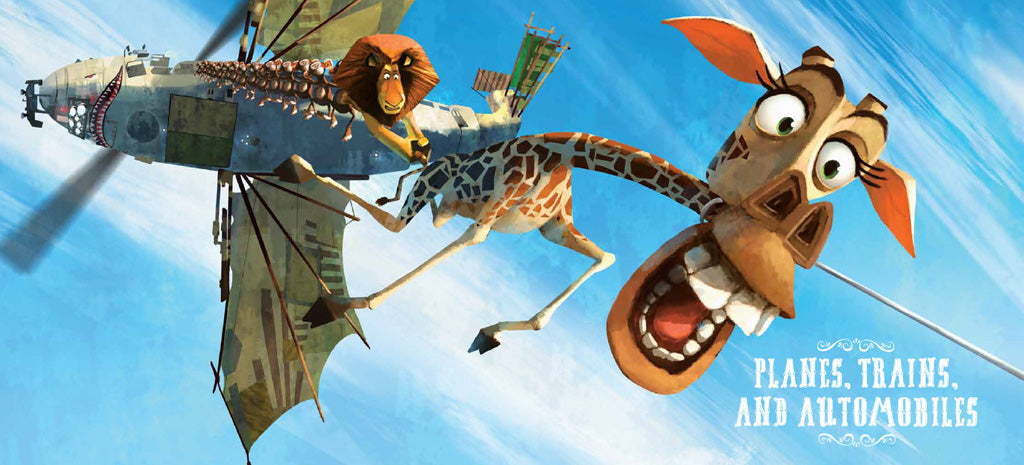 The Art of Madagascar 3 Hardcover Book