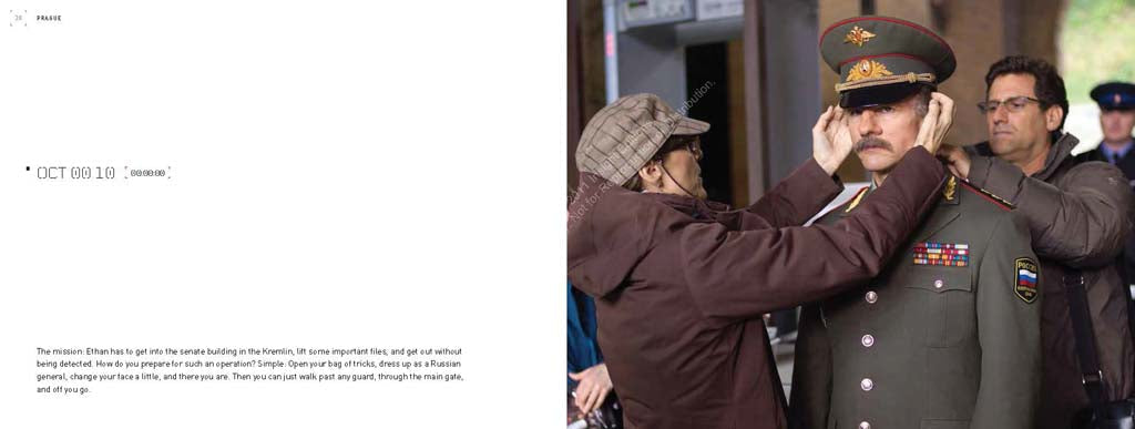Mission: Impossible Ghost Protocol Hardcover Book