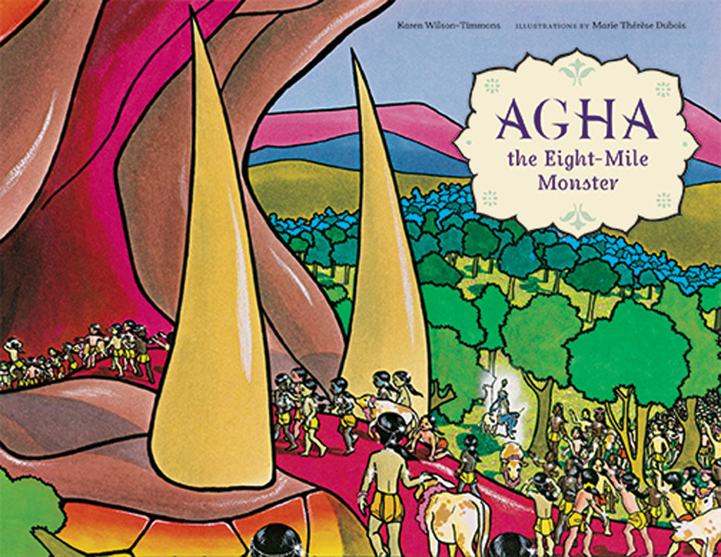 Agha the Eight-Mile Monster Hardcover Book