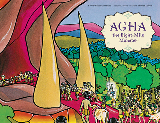 Agha the Eight-Mile Monster Hardcover Book