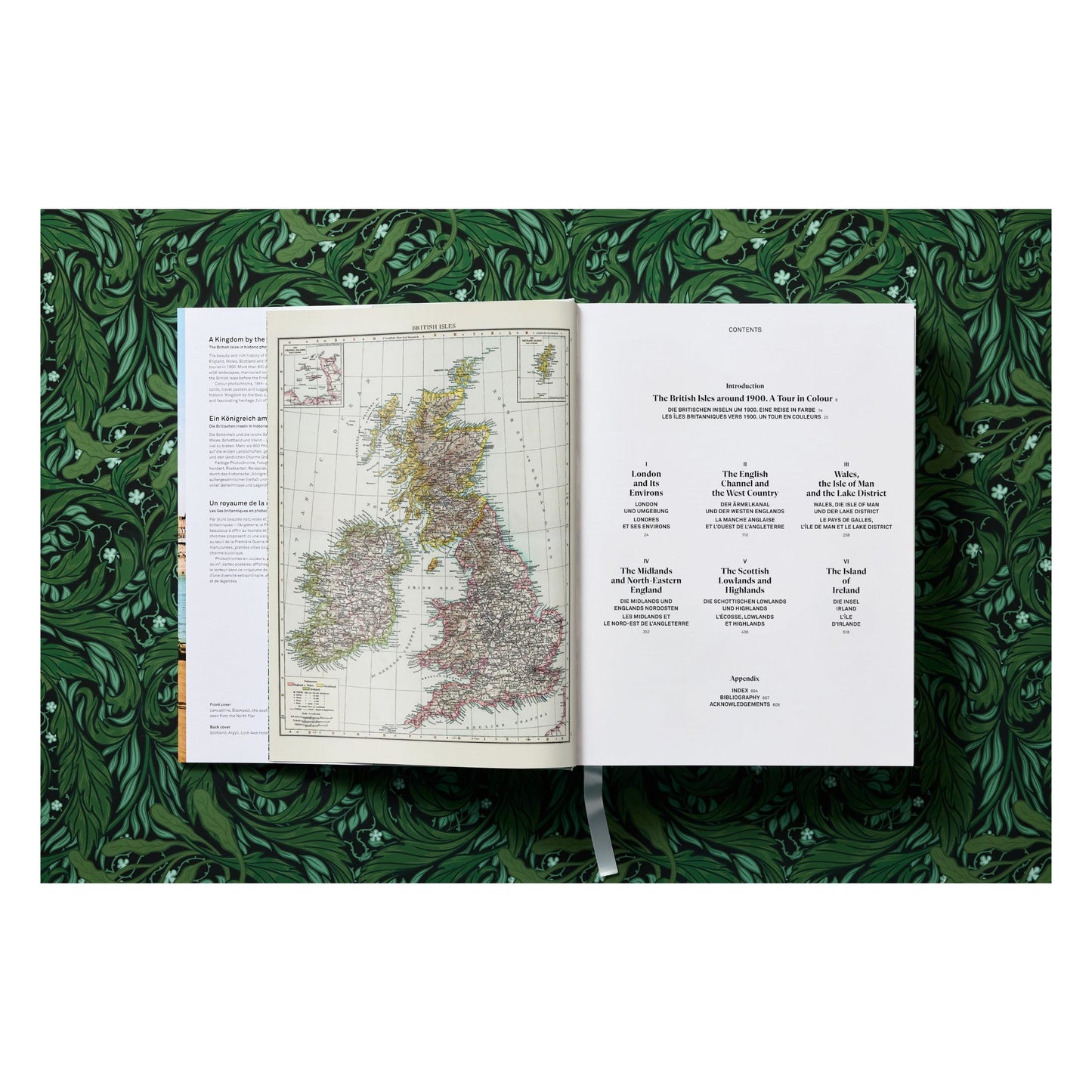 British Isles 1900. A Portrait in Colour (German, French, English) Book