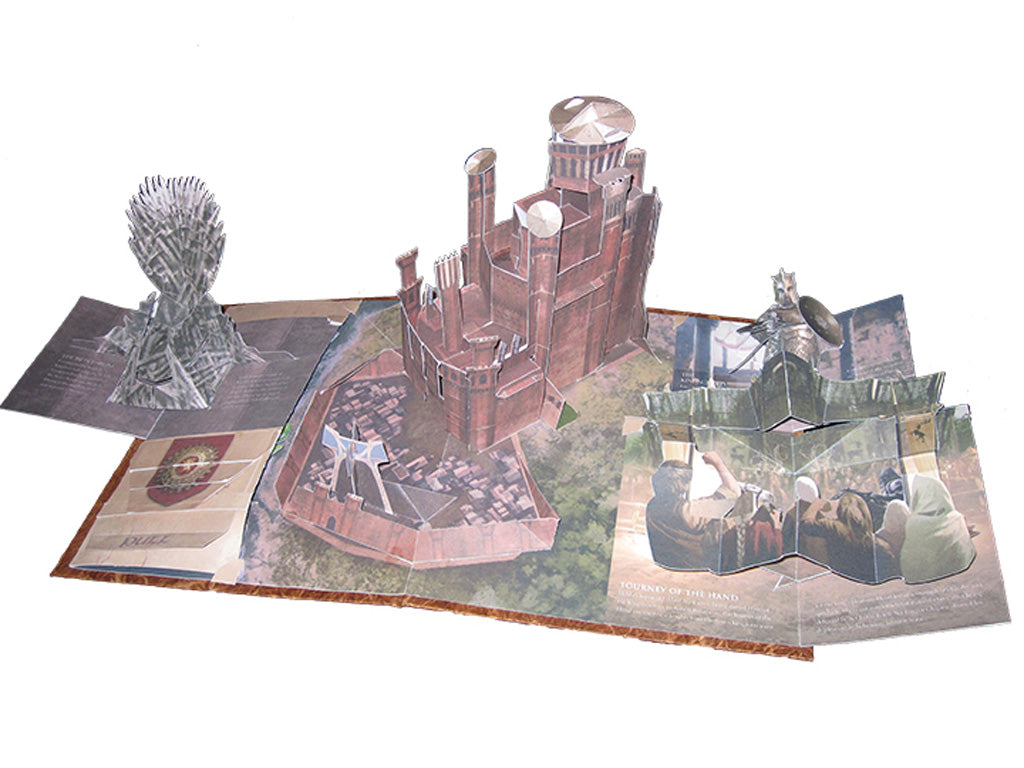 Game of Thrones: A Pop-Up Guide to Westeros Hardcover Book