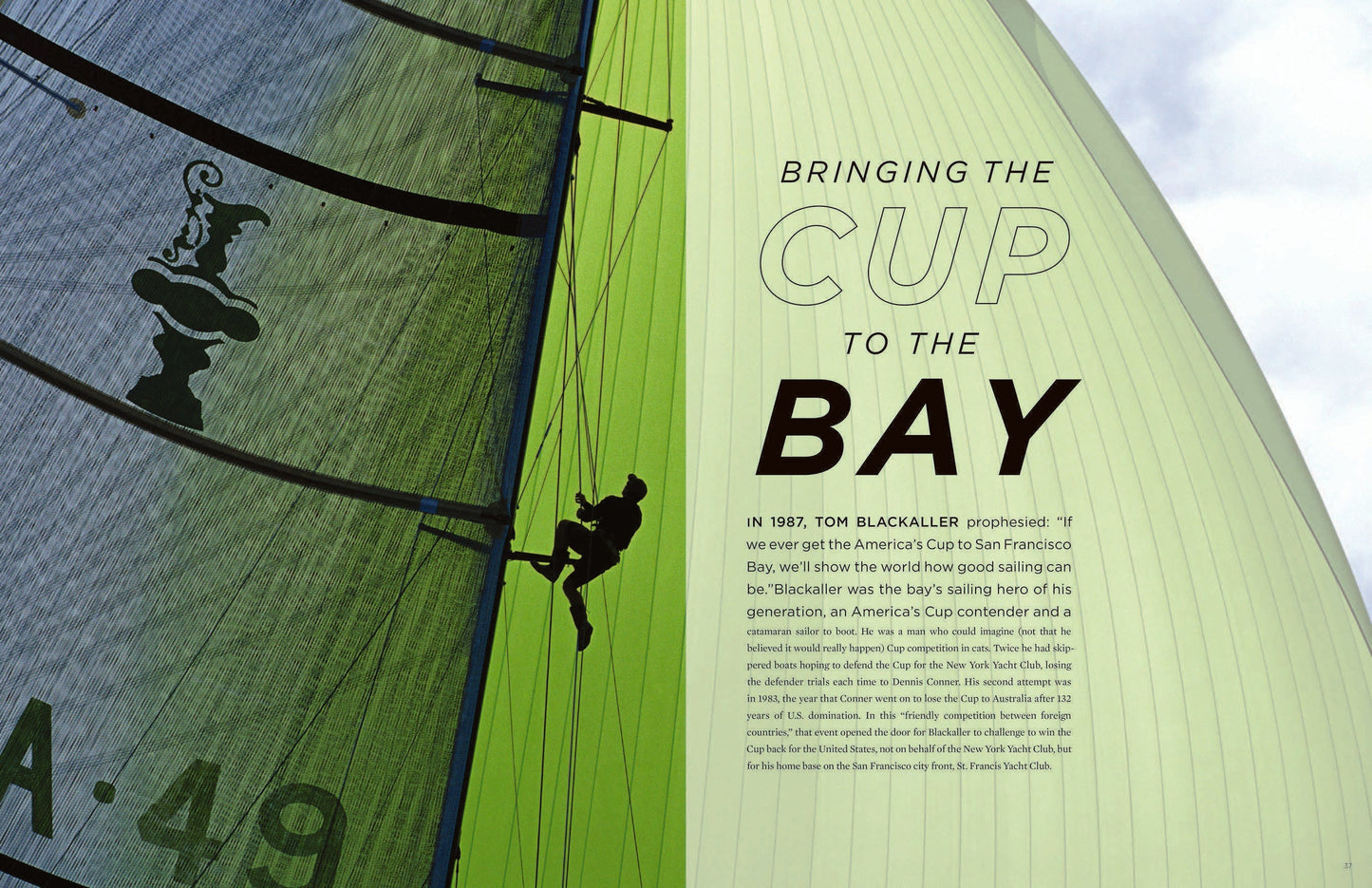 America's Cup San Francisco Hardcover Book