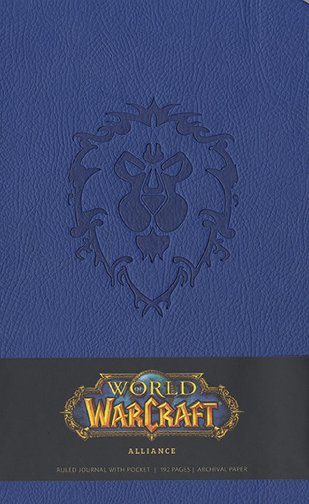 World of Warcraft Alliance Hardcover Ruled Journal (Large) Hardcover Book