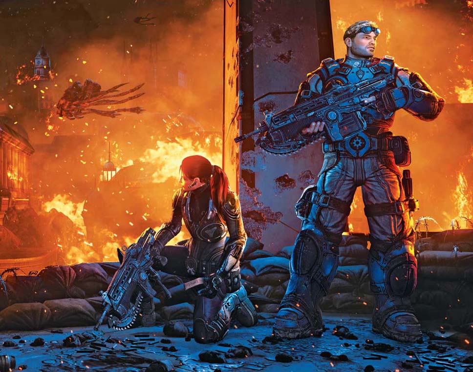 Gears of War Judgment Hardcover Ruled Journal (Large) Hardcover Book