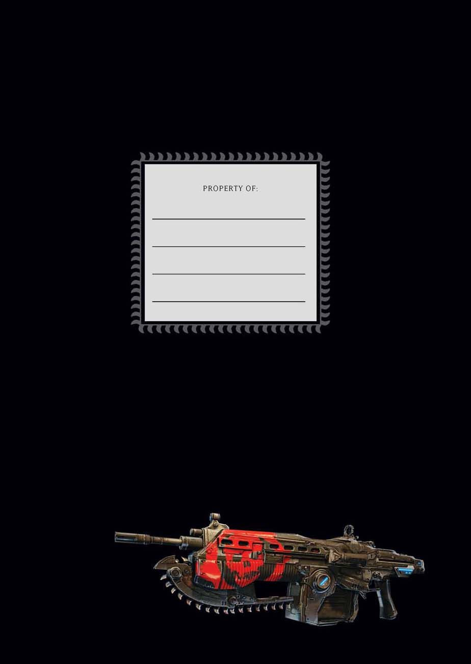 Gears of War Judgment Hardcover Ruled Journal (Large) Hardcover Book