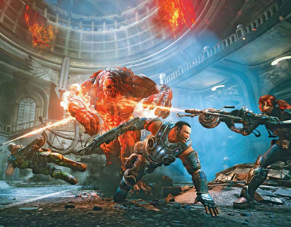 Gears of War Judgment Hardcover Ruled Journal (Large) Hardcover Book