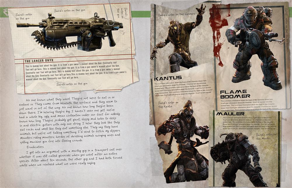 Gears of War: Judgment Hardcover Book