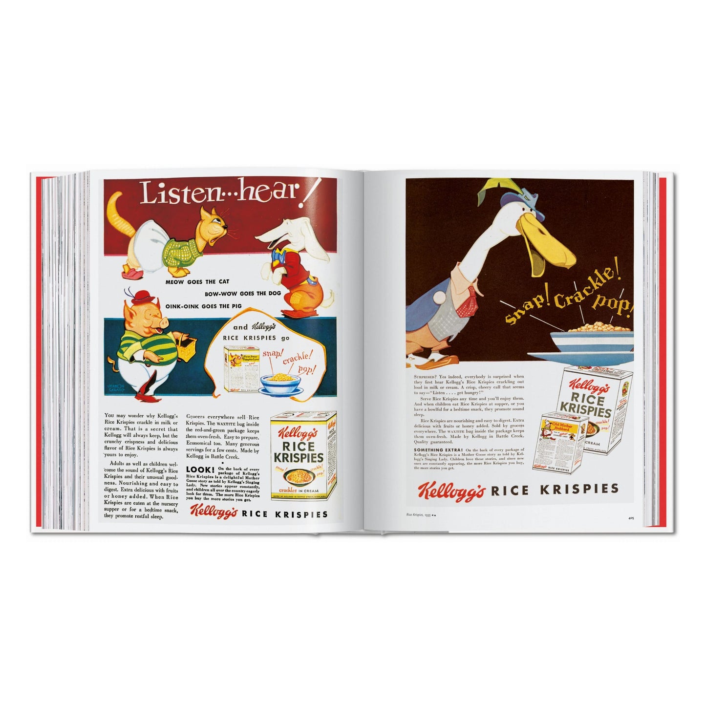 All-American Ads of the 30s (German, French, English) Book