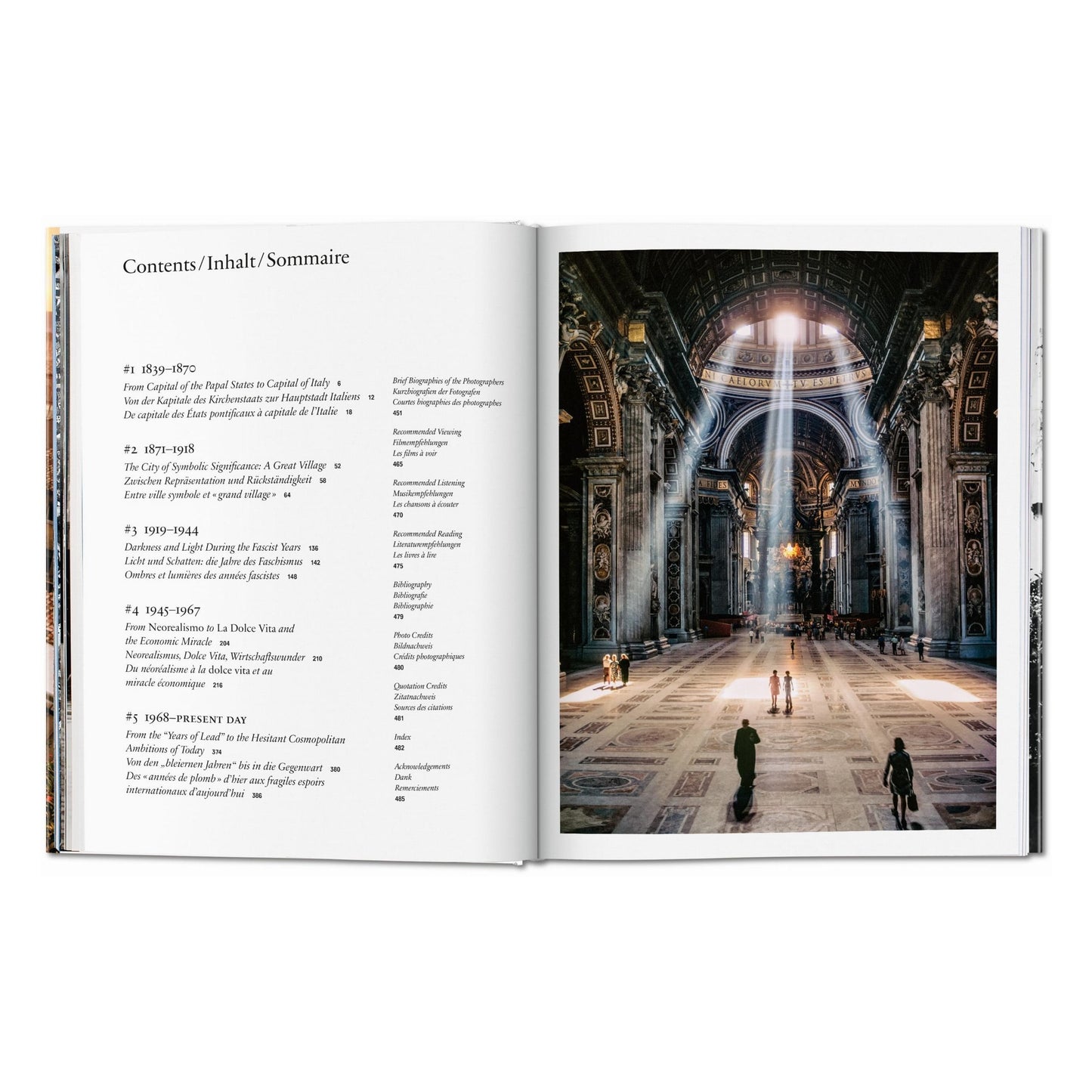 Rome. Portrait of a City (German, French, English) Book