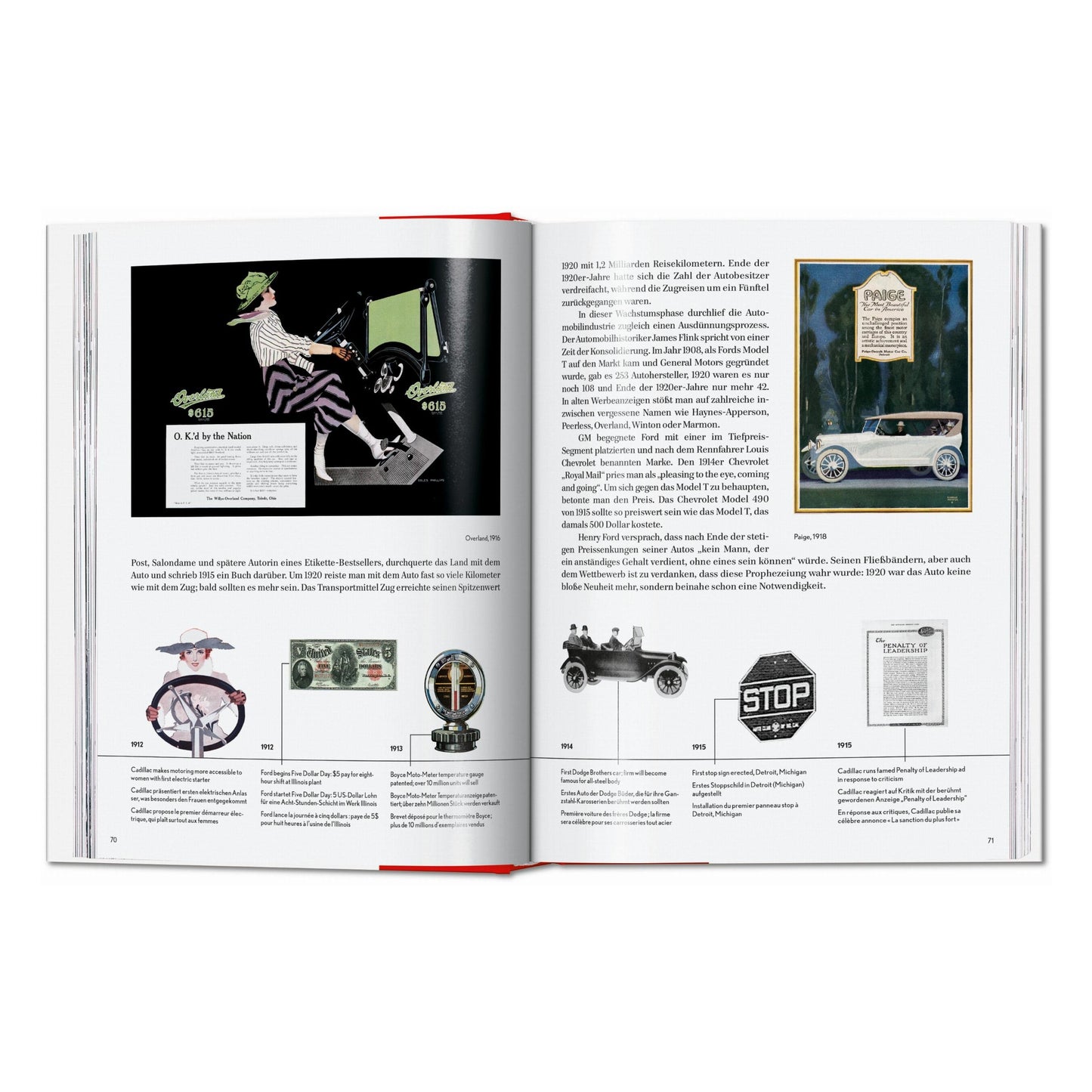 20th Century Classic Cars (German, French, English) Book