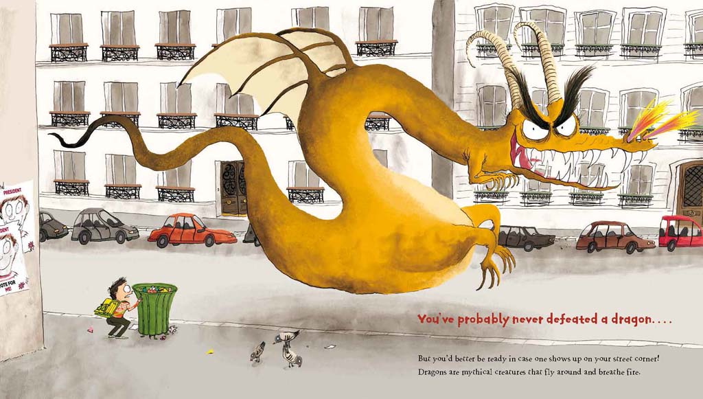 How to Defeat Dragons Hardcover Book