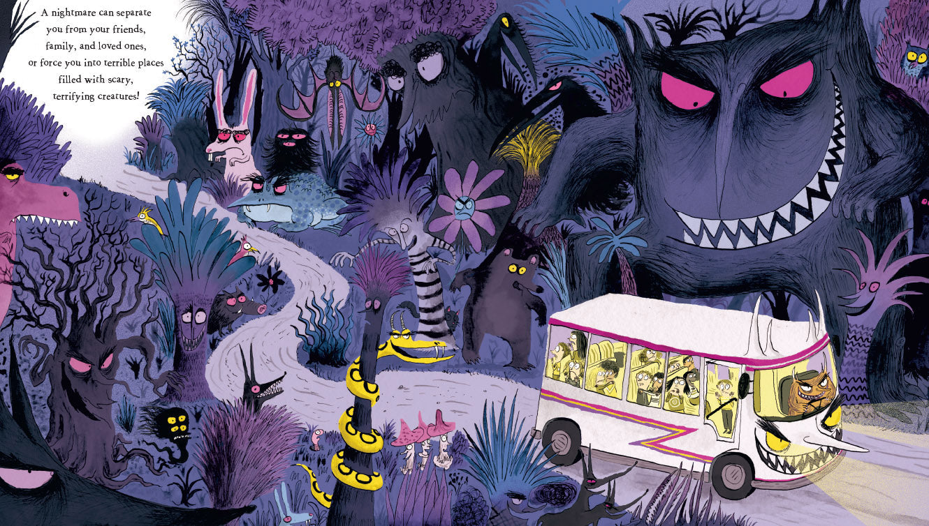 How to Knock Out Nightmares Hardcover Book