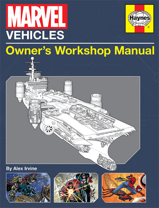 Marvel Vehicles Hardcover Book