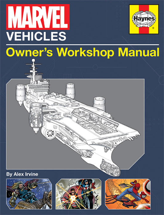 Marvel Vehicles Hardcover Book