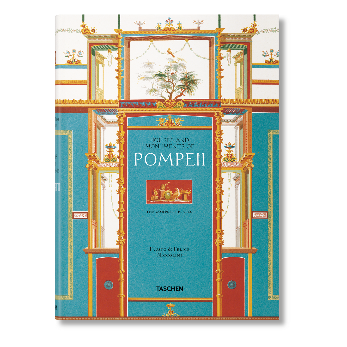 Fausto & Felice Niccolini. Houses and Monuments of Pompeii (German, French, English) Book