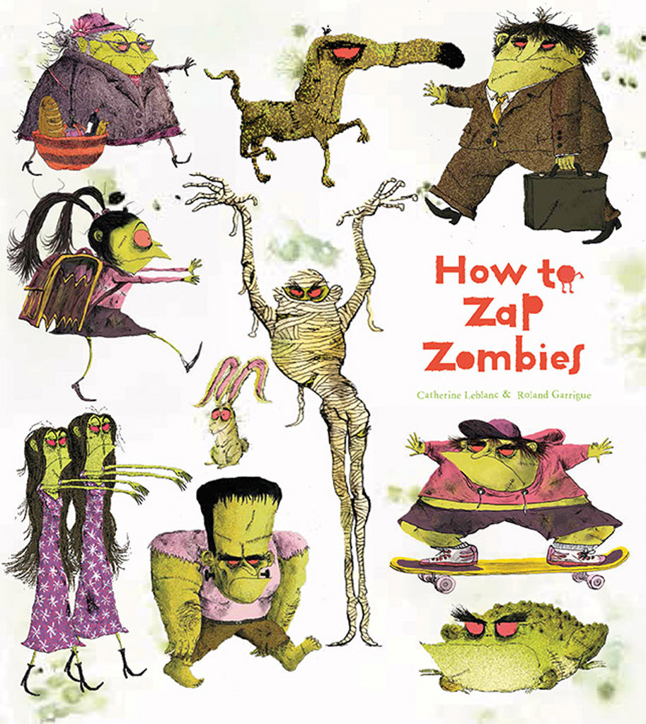 How to Zap Zombies Hardcover Book