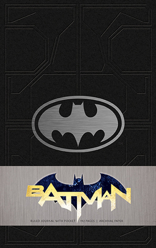 Batman Hardcover Ruled Journal Hardcover Book