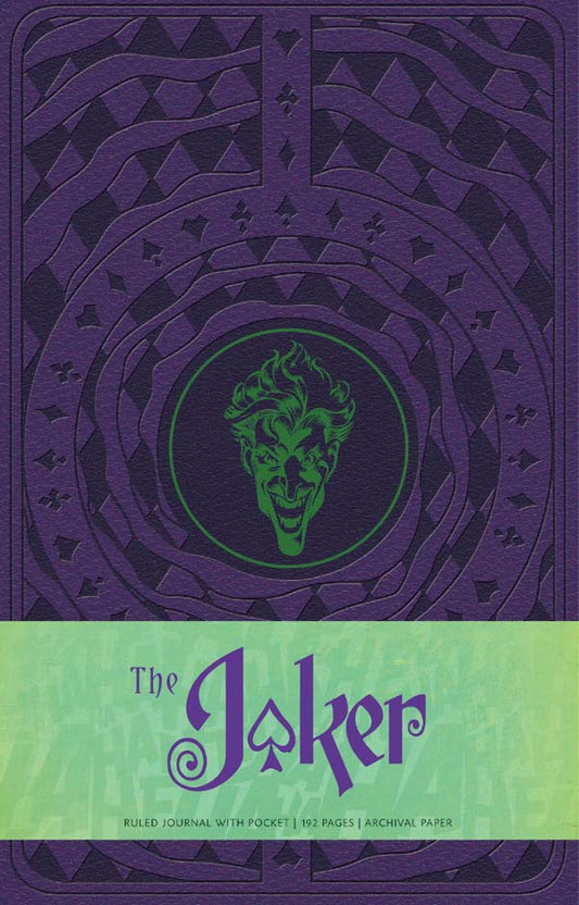 The Joker Hardcover Ruled Journal Hardcover Book