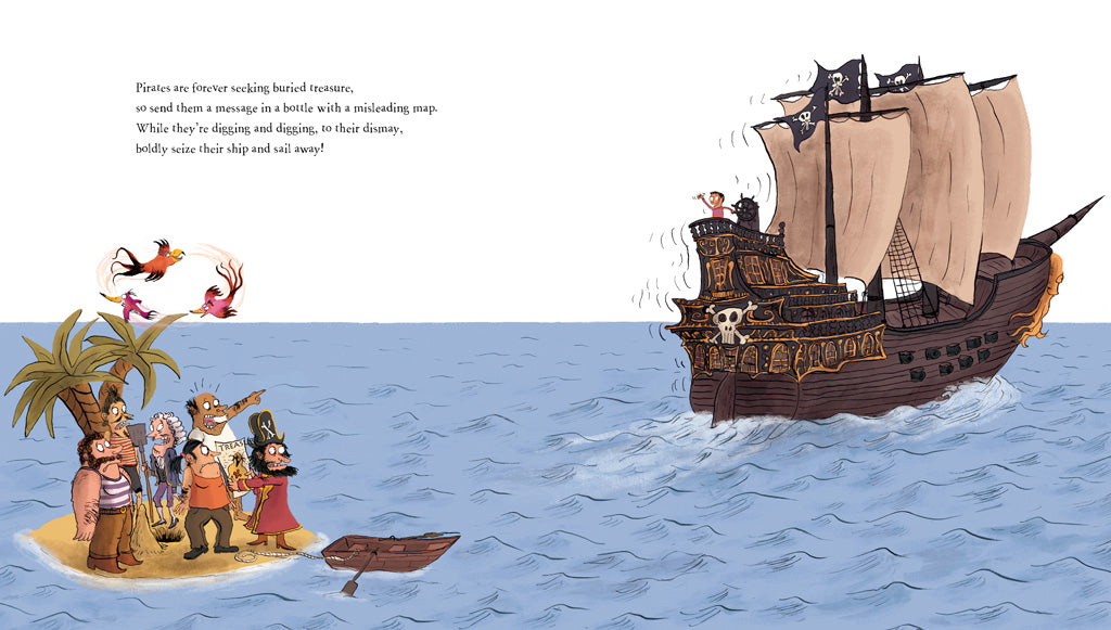 How to Pulverize Pirates Softcover Book