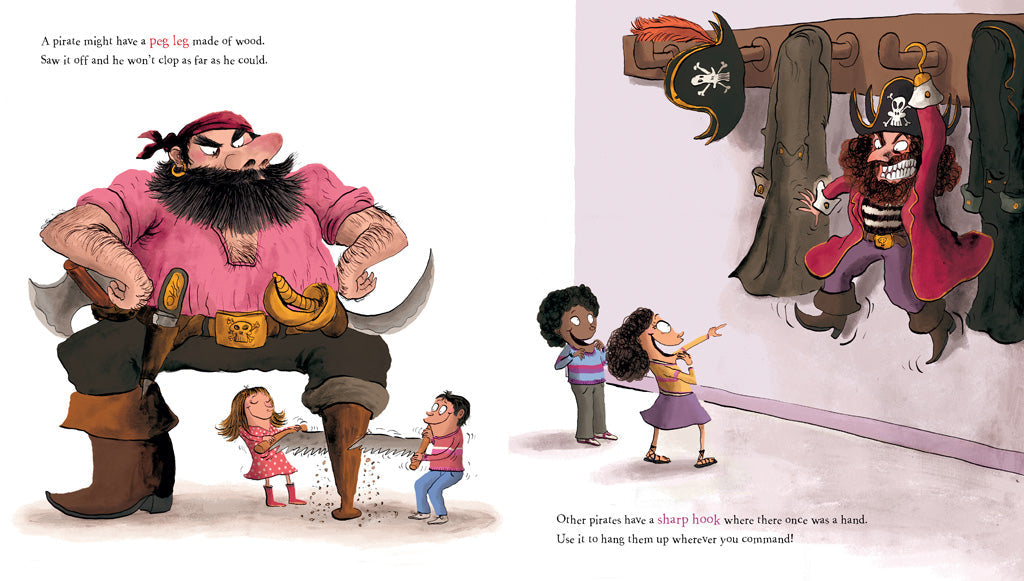 How to Pulverize Pirates Softcover Book