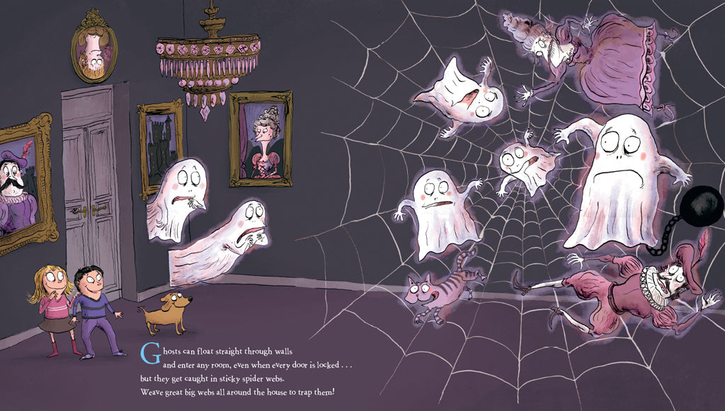 How to Get Rid of Ghosts Softcover Book