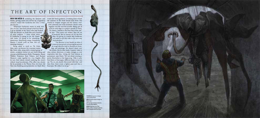 The Art of The Strain Hardcover Book