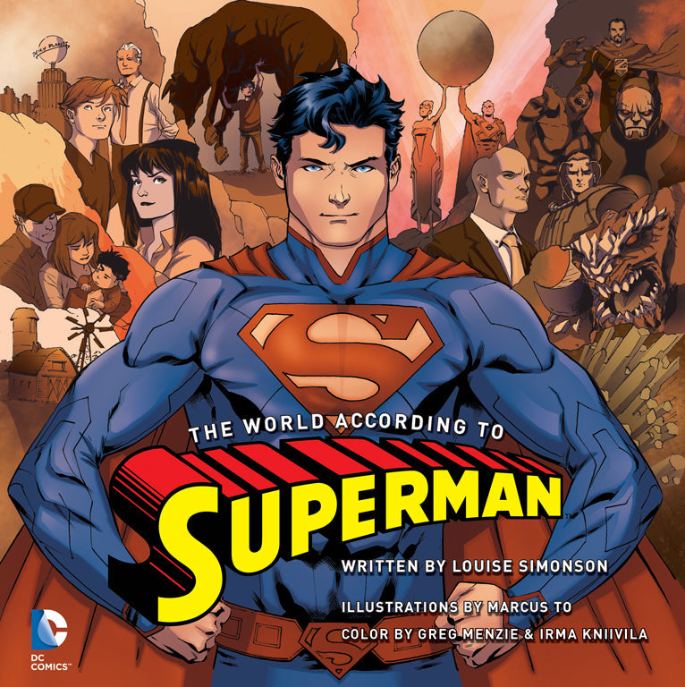 The World According to Superman Hardcover Book