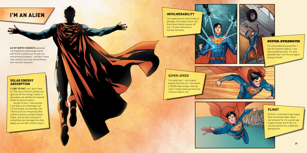 The World According to Superman Hardcover Book
