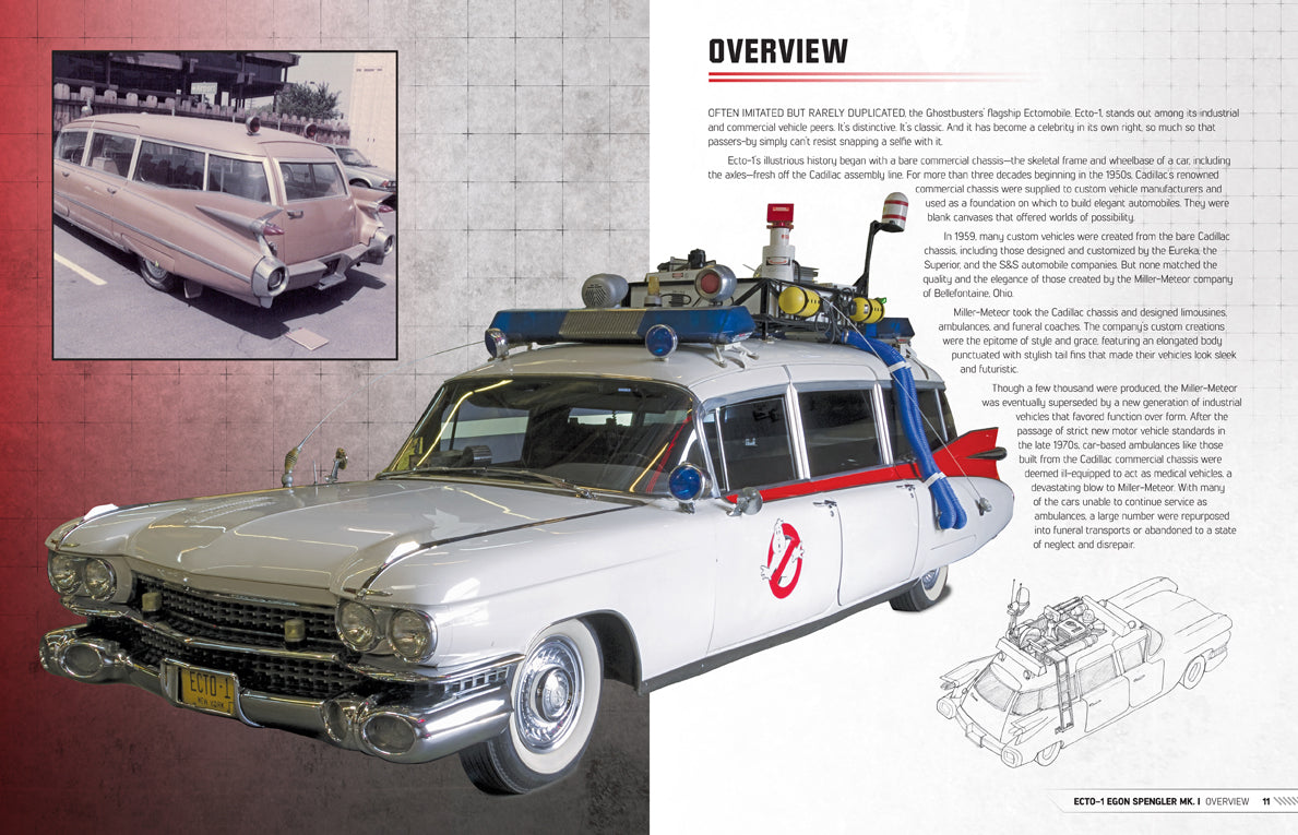 Ghostbusters: Ectomobile Hardcover Book