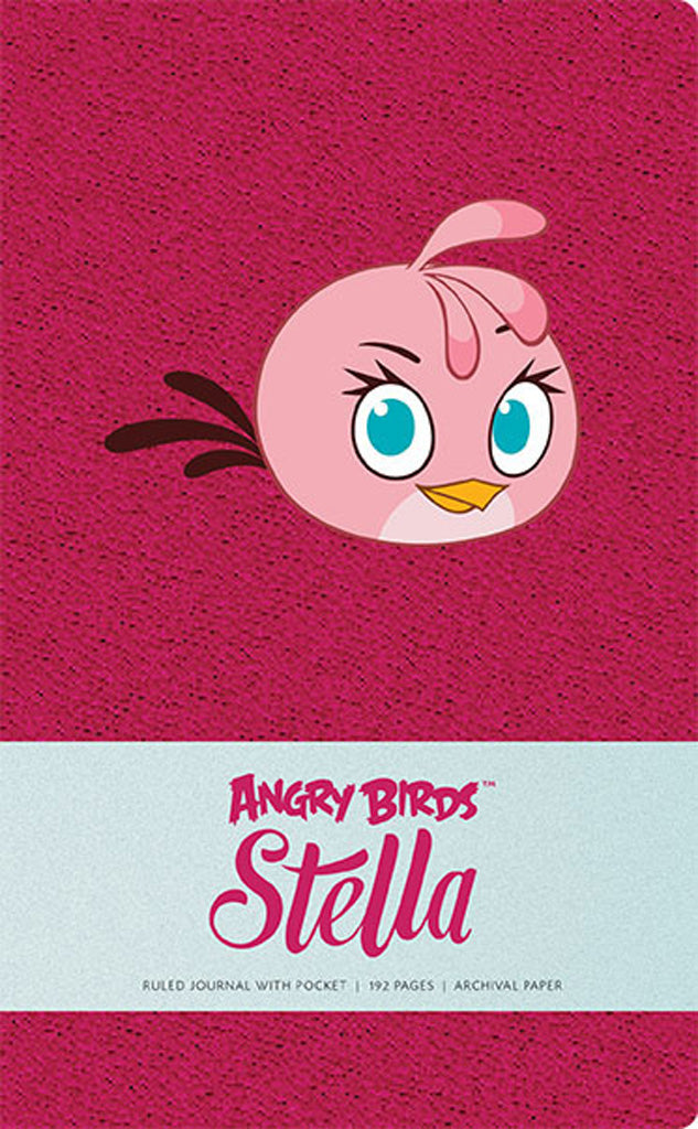 Angry Birds Stella Hardcover Ruled Journal Hardcover Book