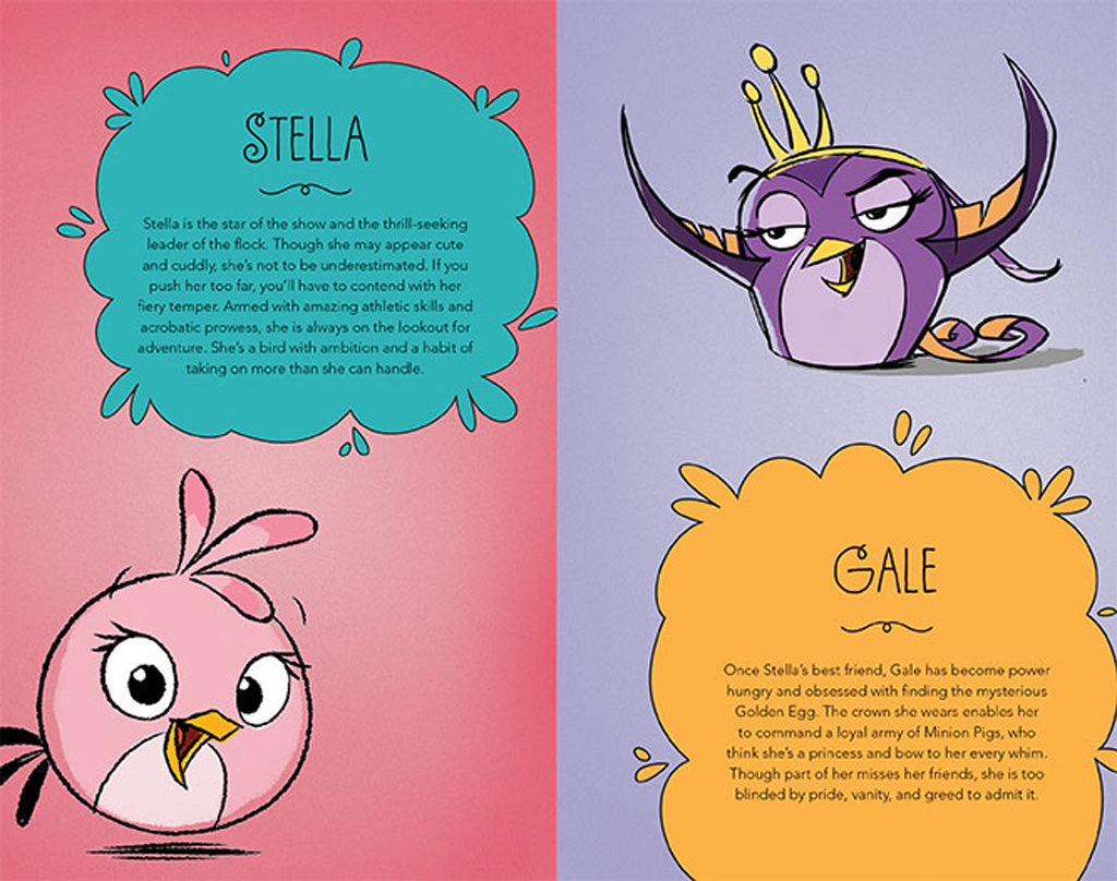 Angry Birds Stella Hardcover Ruled Journal Hardcover Book