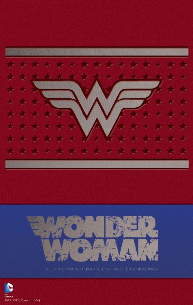 Wonder Woman Hardcover Ruled Journal Hardcover Book