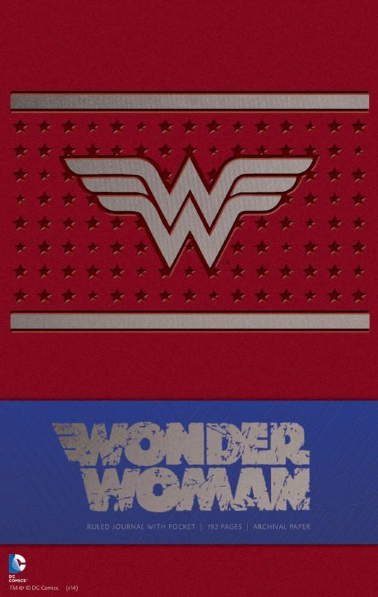 Wonder Woman Hardcover Ruled Journal Hardcover Book