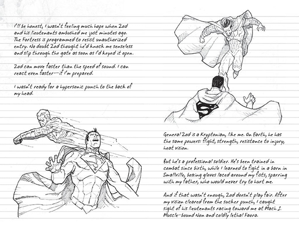 Superman Hardcover Ruled Journal (Large) Hardcover Book