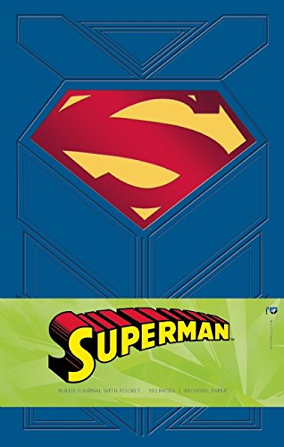 Superman Hardcover Ruled Journal (Large) Hardcover Book