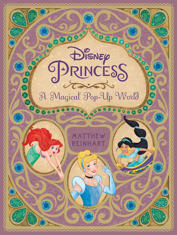 Disney Princess: A Magical Pop-Up World Hardcover Book