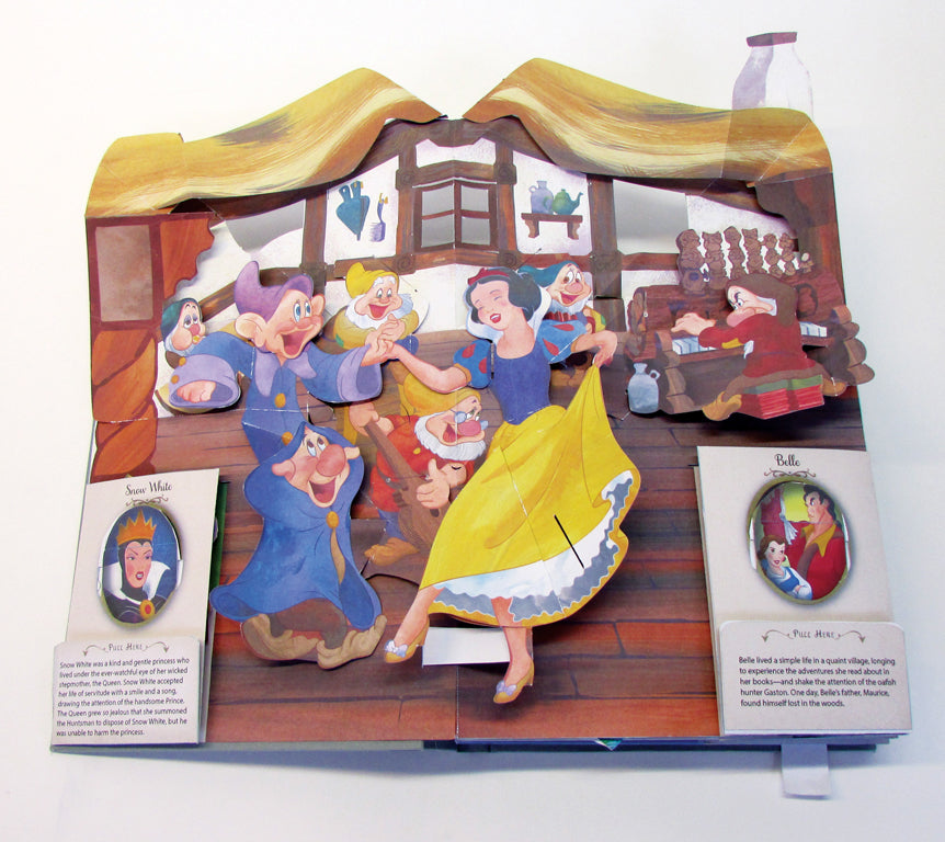 Disney Princess: A Magical Pop-Up World Hardcover Book