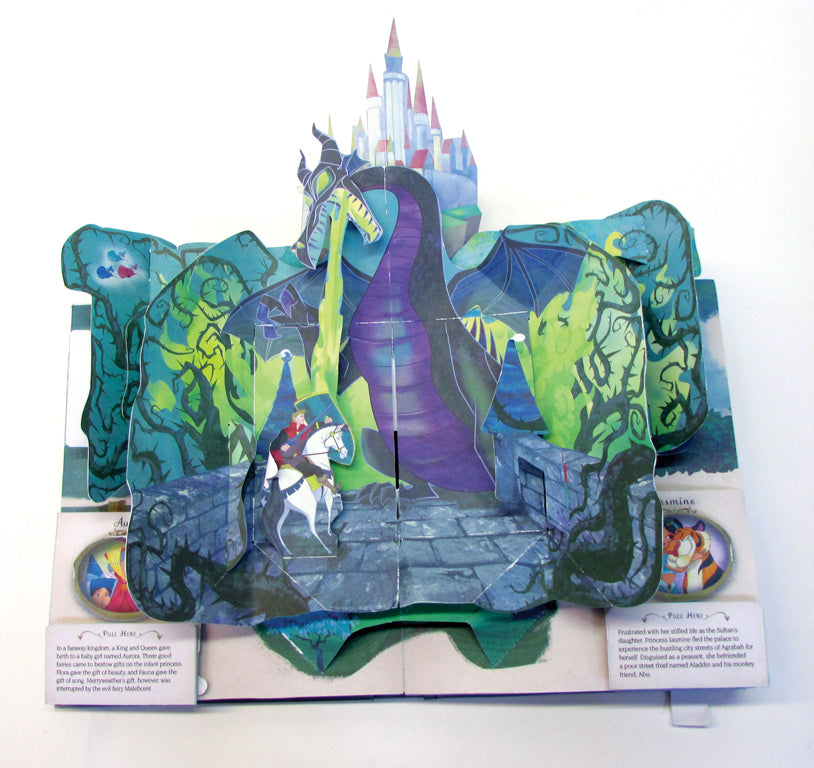 Disney Princess: A Magical Pop-Up World Hardcover Book