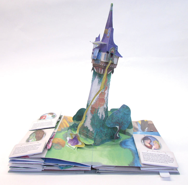 Disney Princess: A Magical Pop-Up World Hardcover Book