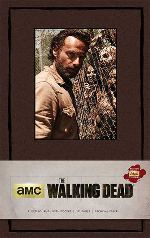 The Walking Dead Hardcover Ruled Journal - Rick Grimes Hardcover Book
