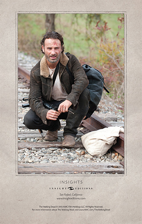 The Walking Dead Hardcover Ruled Journal - Rick Grimes Hardcover Book