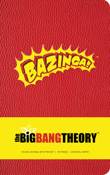 The Big Bang Theory Hardcover Ruled Journal Hardcover Book