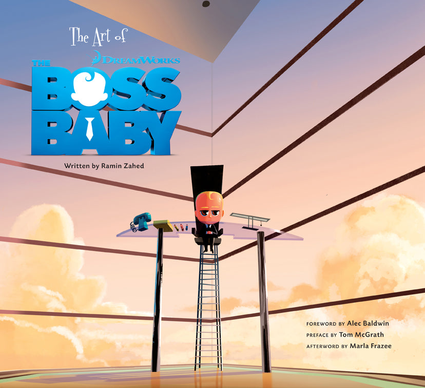 The Art of The Boss Baby Hardcover Book
