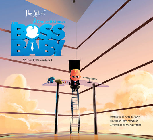 The Art of The Boss Baby Hardcover Book